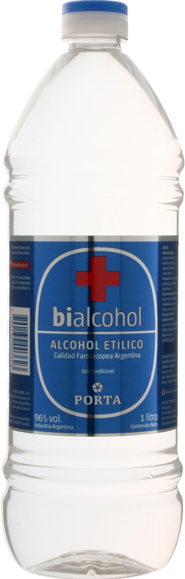 Alcohol etilico 70 1 lt