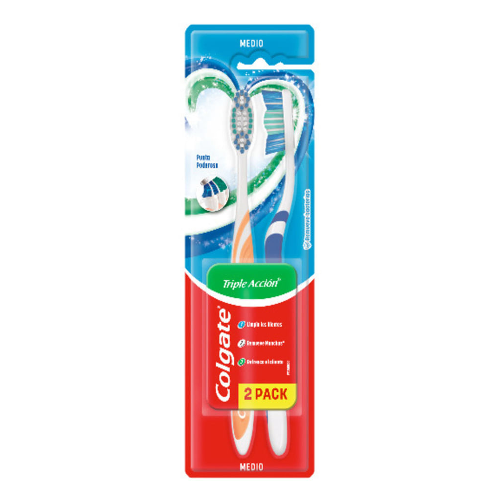 Den3 cepillo dental d accion 2 unid