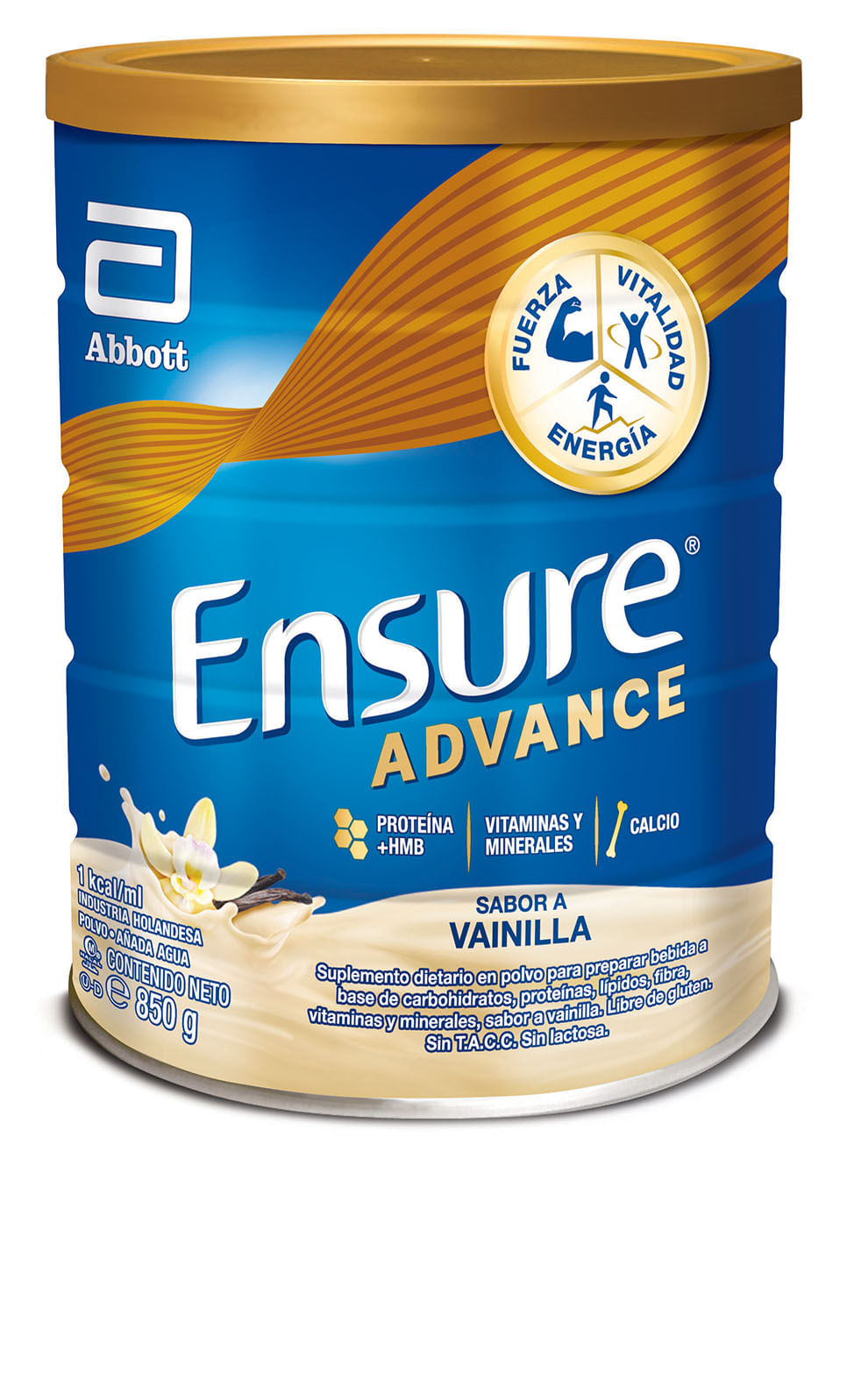 Ensure advance vainilla 850 gr 28503qu02