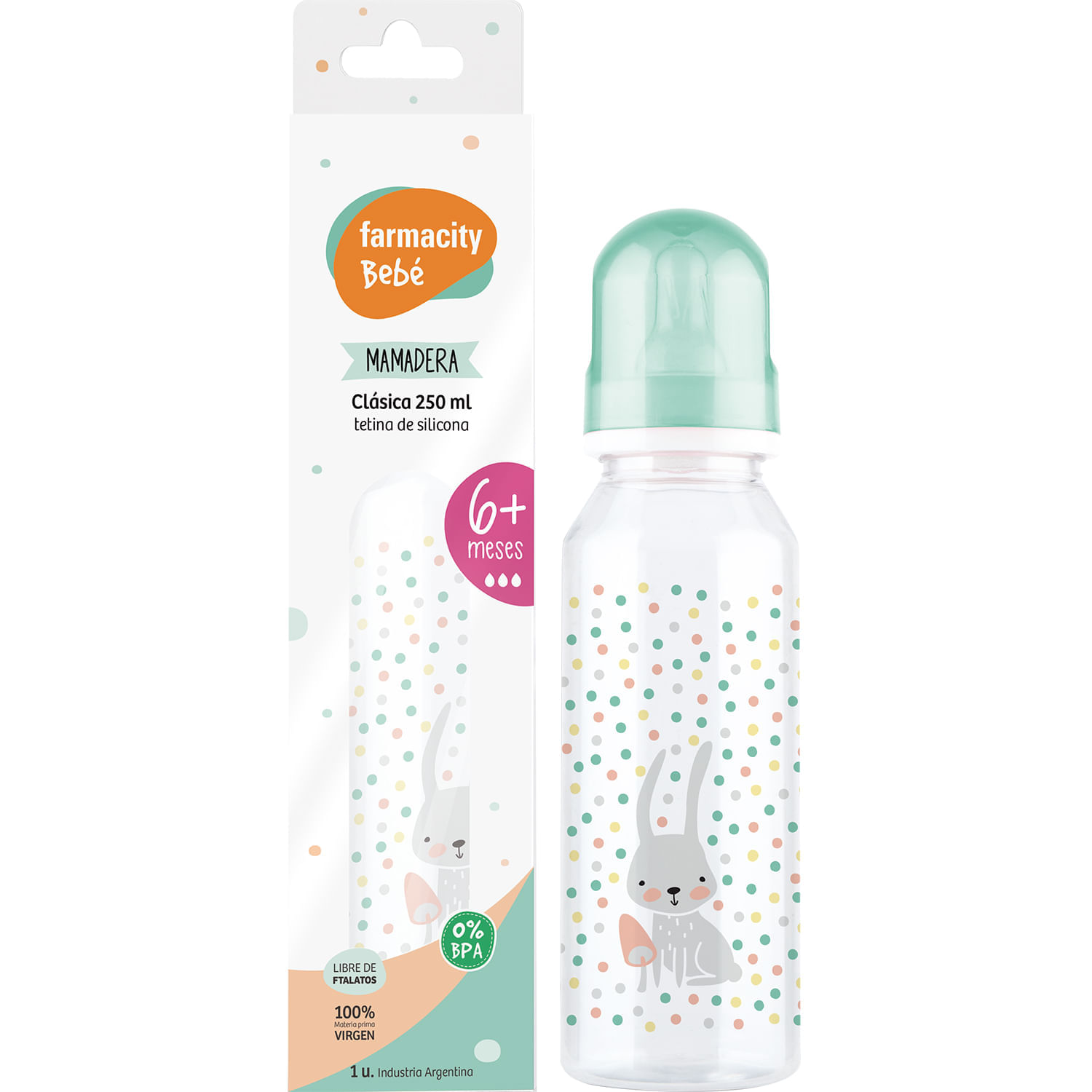 Kuka mamadera anatomica 250 ml