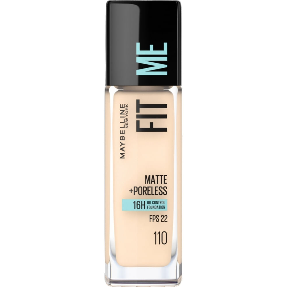 Fit me matte poreless polvo cl ivory