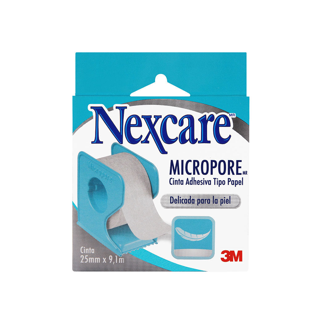 Micropore cinta hipoalergic piel 2.5 cm