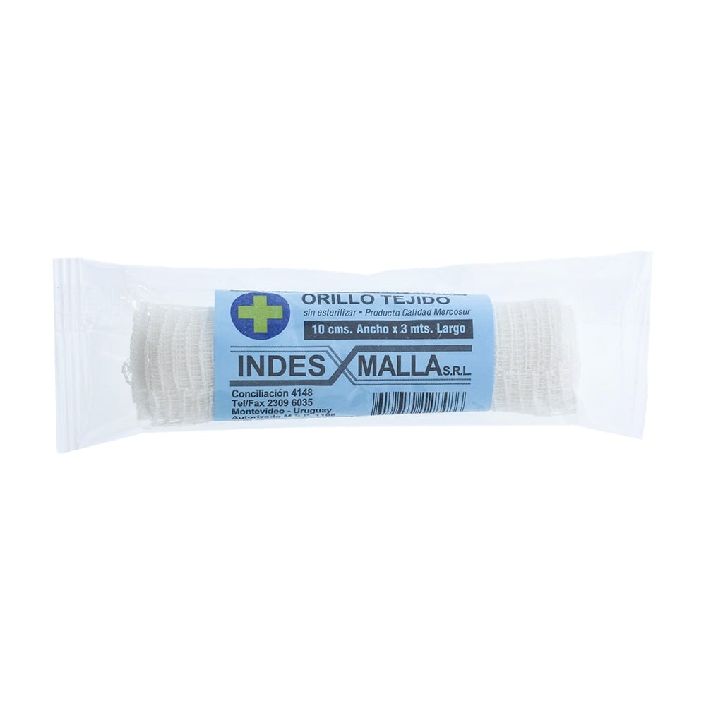 Medeamed venda gasa c/orillo 7 cm 3 mt