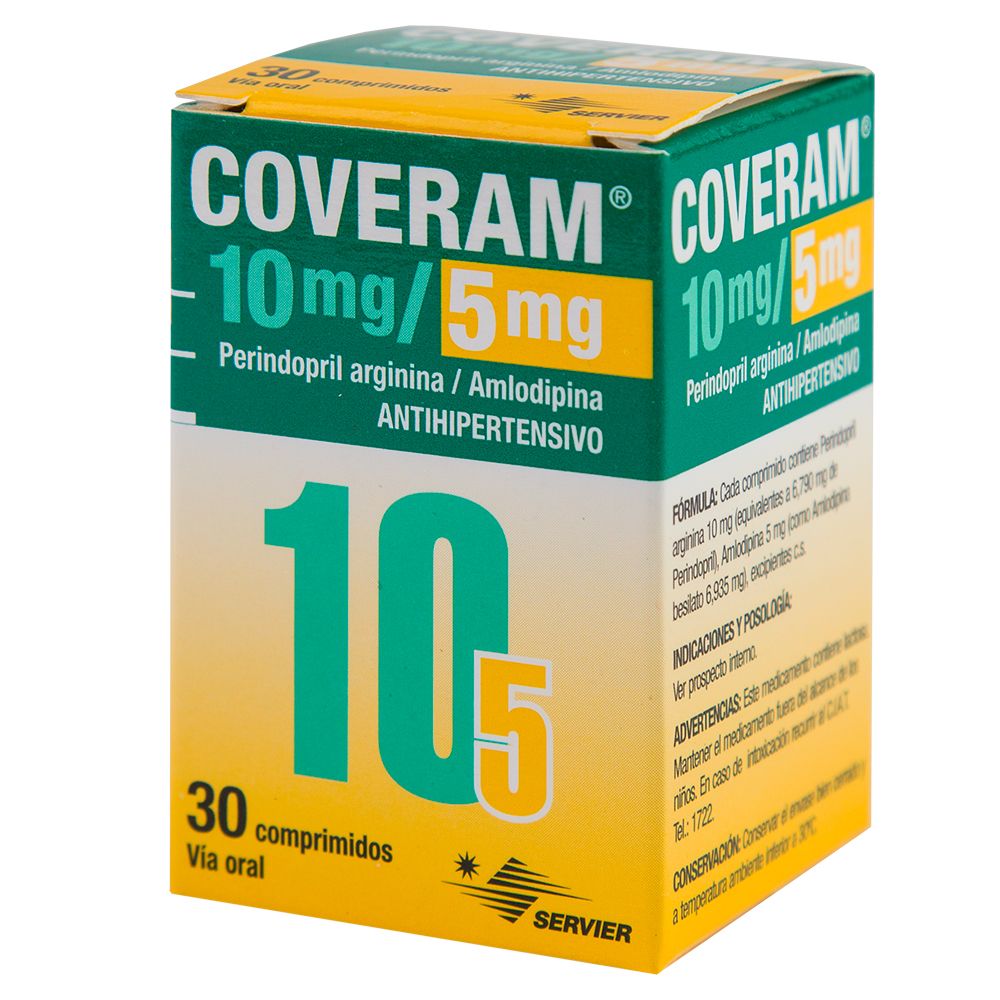 Coveram 5/5 mg 30 comp