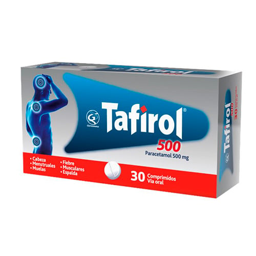Tafirol 500 mg 30 comp
