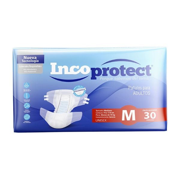 Incoprotect aposito p/inc t m 30 unid