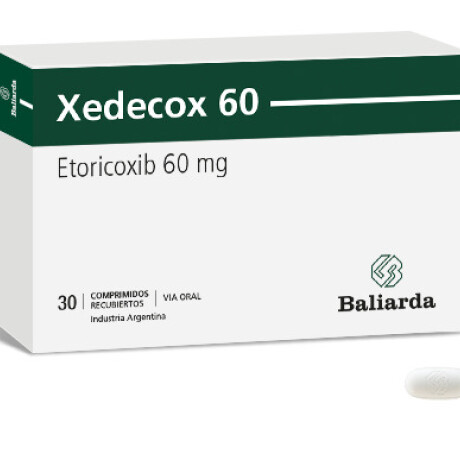 Xedecox 60 mg 30 comp